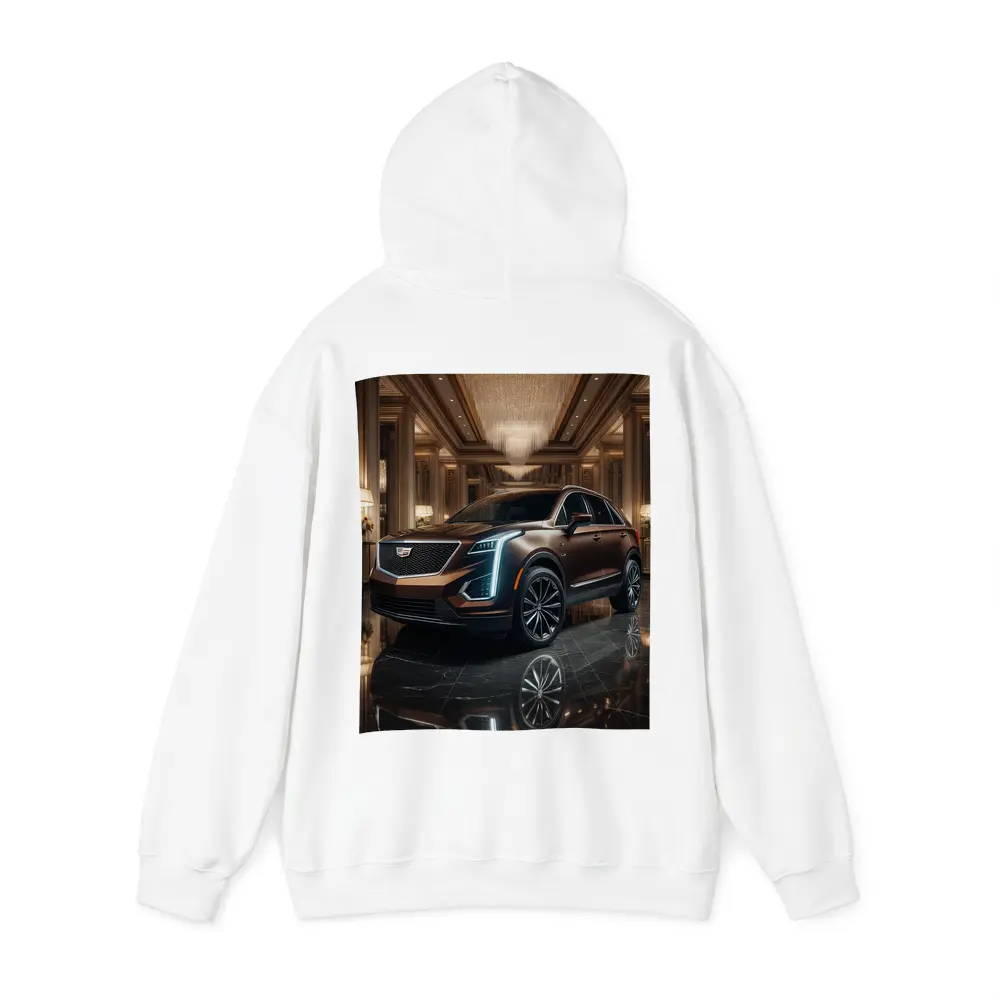 Cadillac XT5 SUV Inside Luxury Hotel – Hoodies