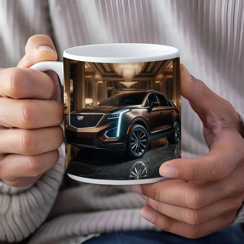 Cadillac XT5 SUV Inside Luxury Hotel – Mugs
