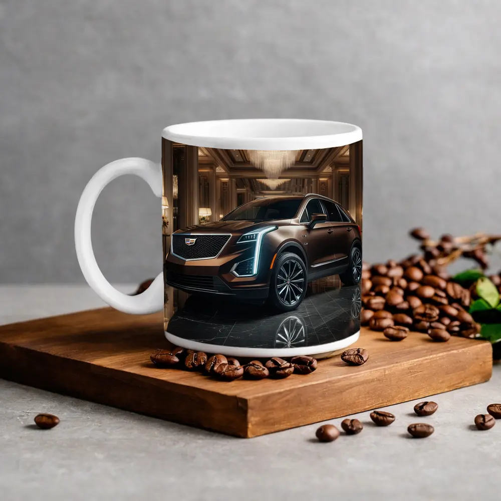 Cadillac XT5 SUV Inside Luxury Hotel – Mugs