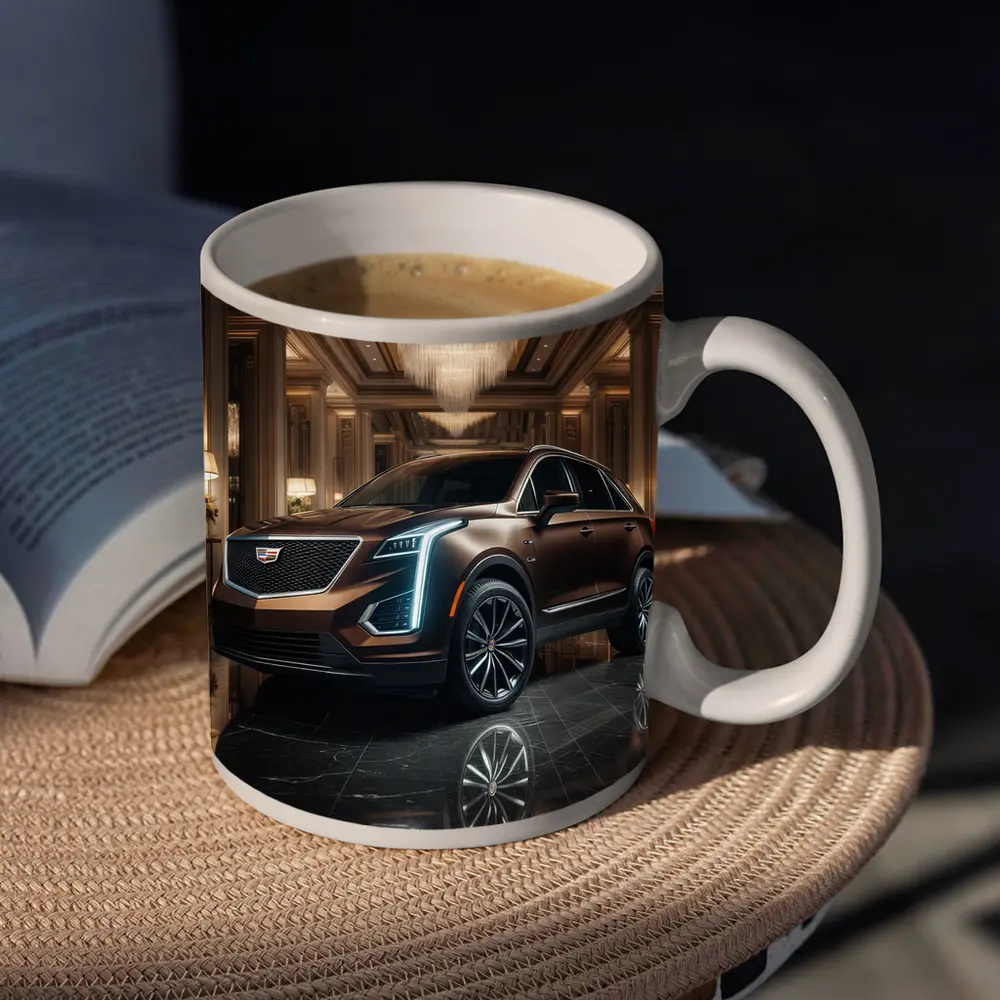 Cadillac XT5 SUV Inside Luxury Hotel – Mugs