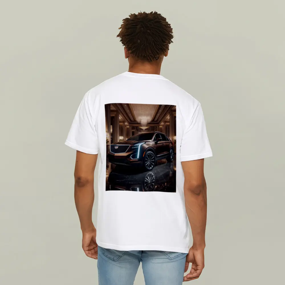Cadillac XT5 SUV Inside Luxury Hotel – T-Shirts