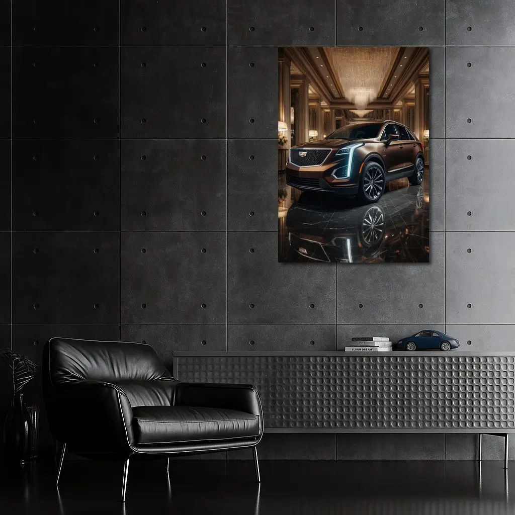 Cadillac XT5 SUV Inside Luxury Hotel – Wall Art