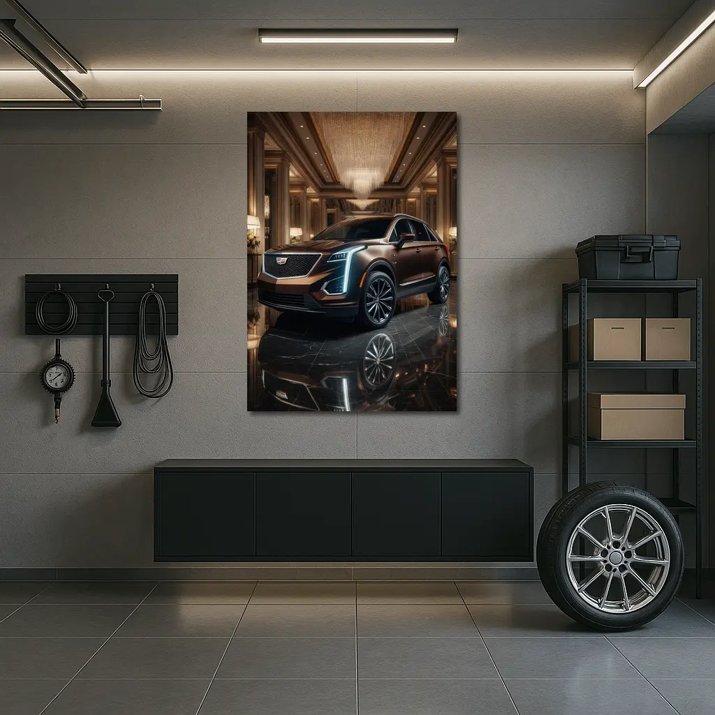 Cadillac XT5 SUV Inside Luxury Hotel – Wall Art