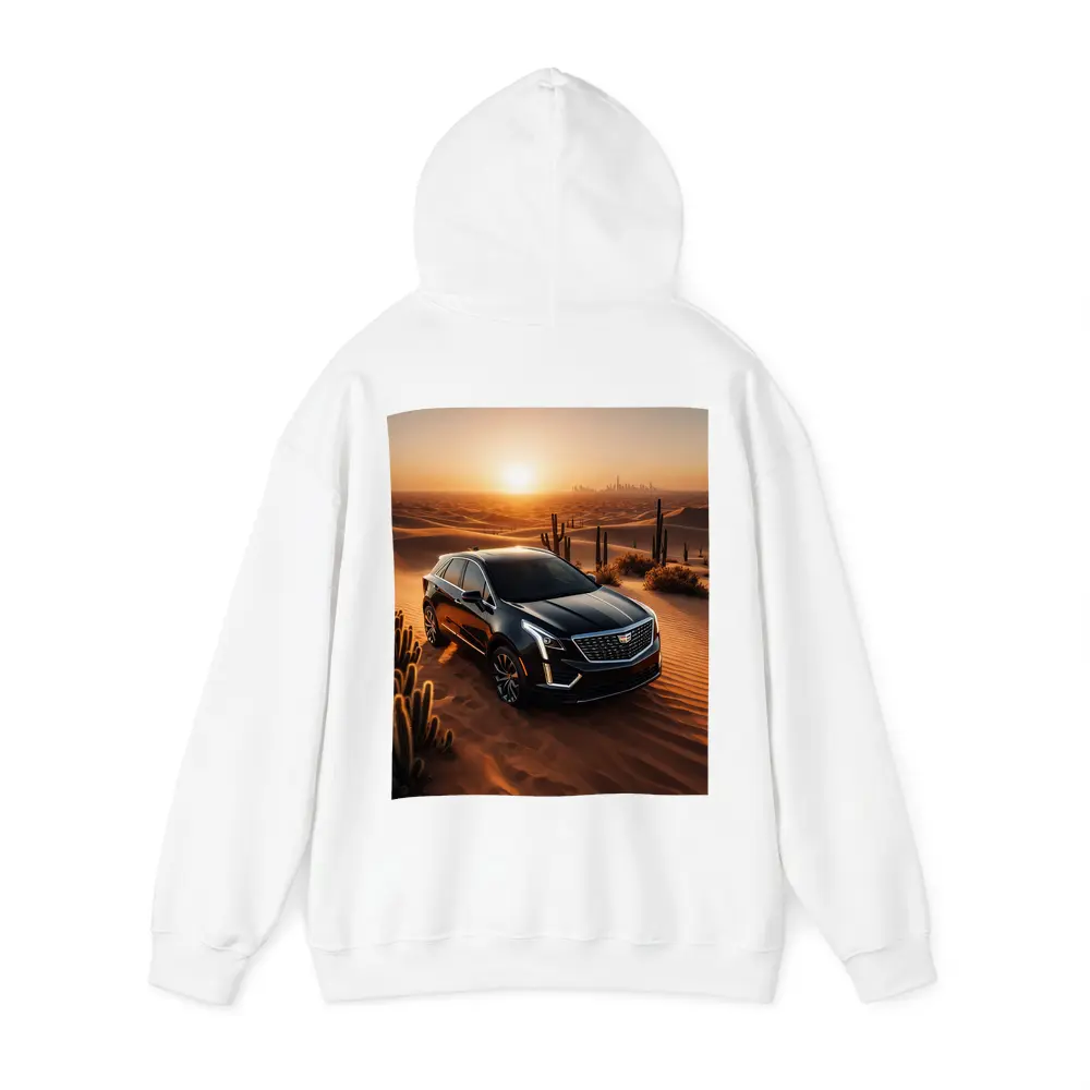 Cadillac XT5 Black SUV Desert Sunset – Hoodies
