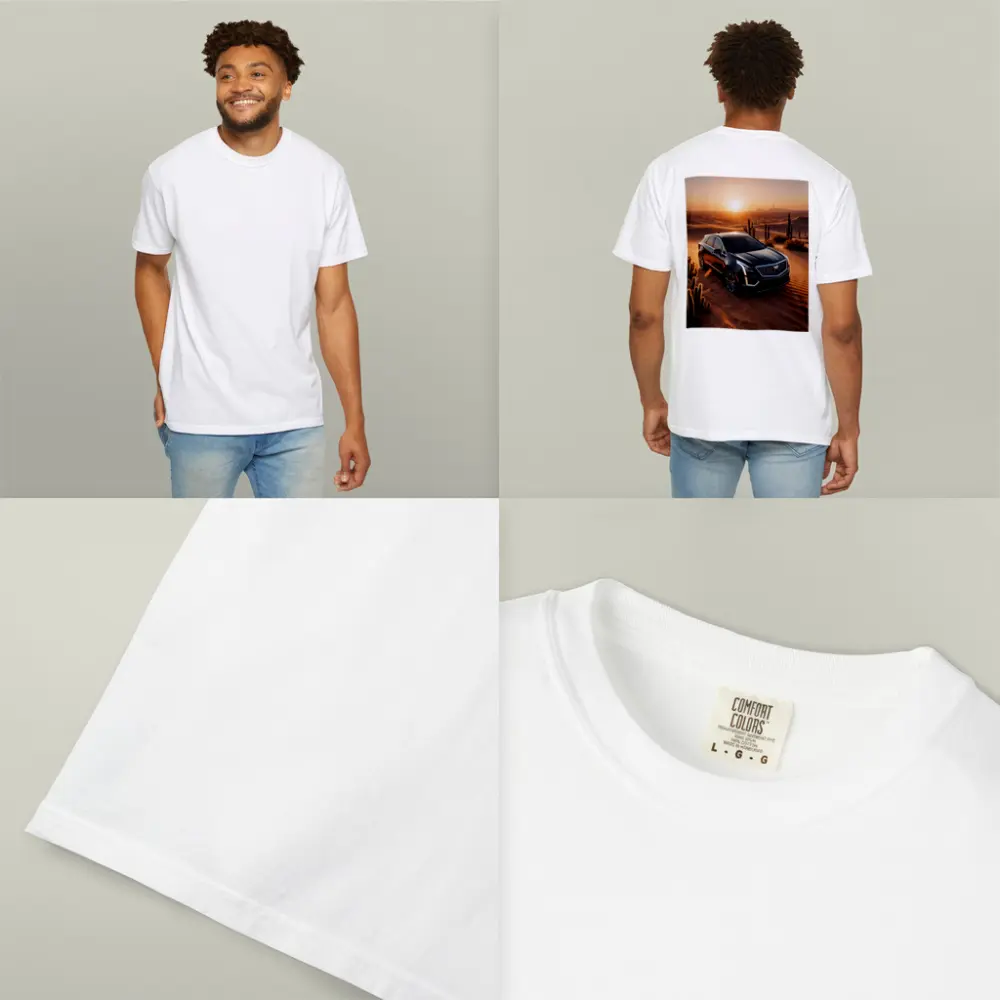 Cadillac XT5 Black SUV Desert Sunset – T-Shirts