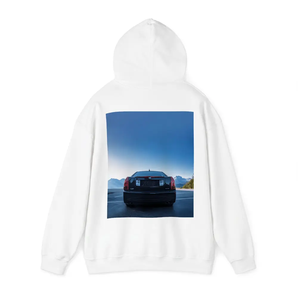 Cadillac CTS Black Rear Mountain Road – Hoodies
