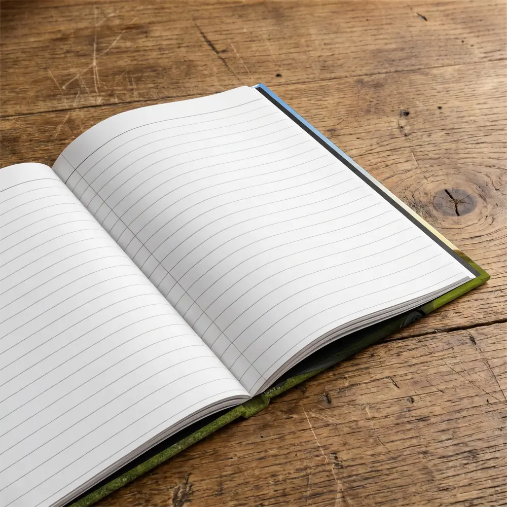 Black Cadillac CT5 Parked Green Field – Notebooks