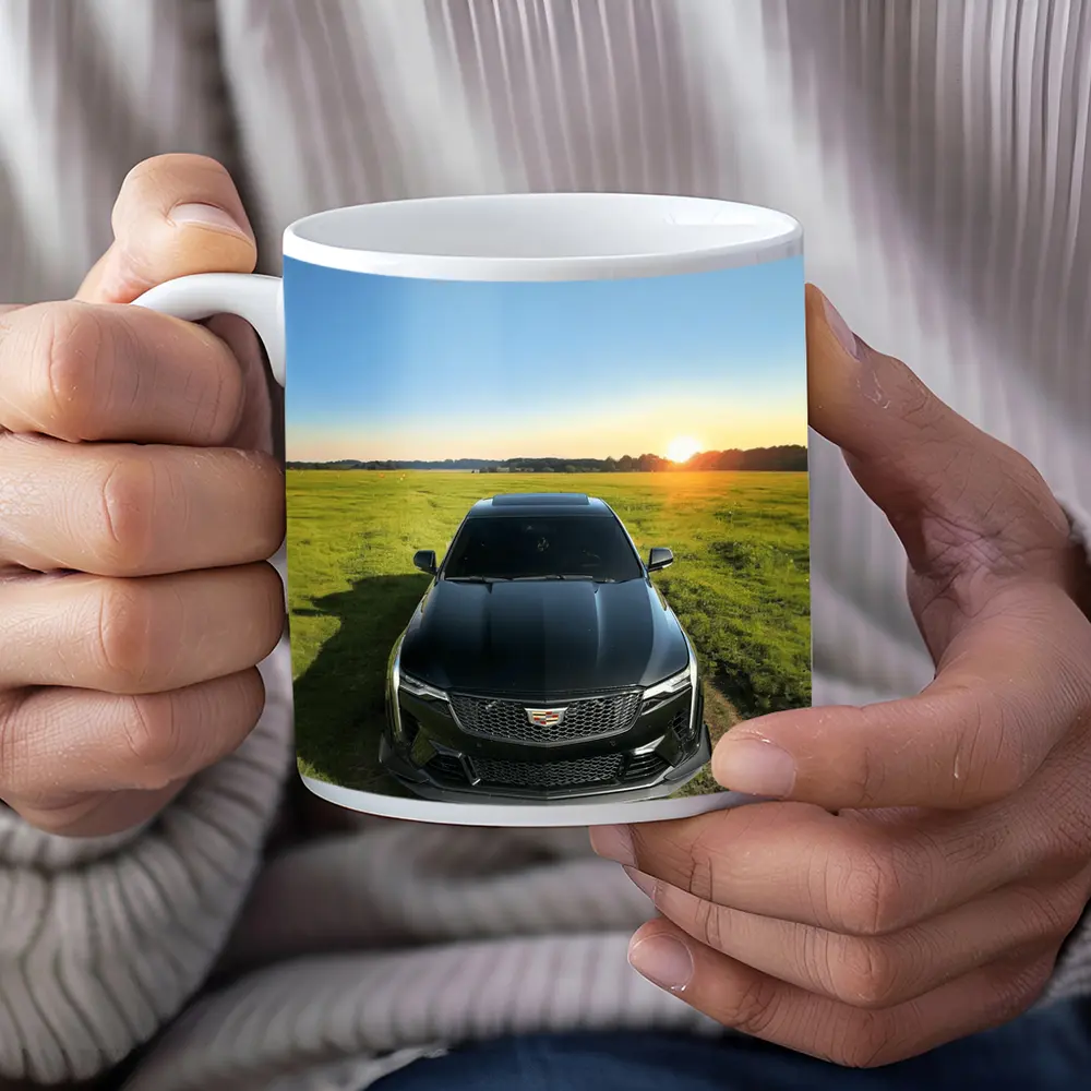 Cadillac CT5 Black Sunset Field Front View – Mugs