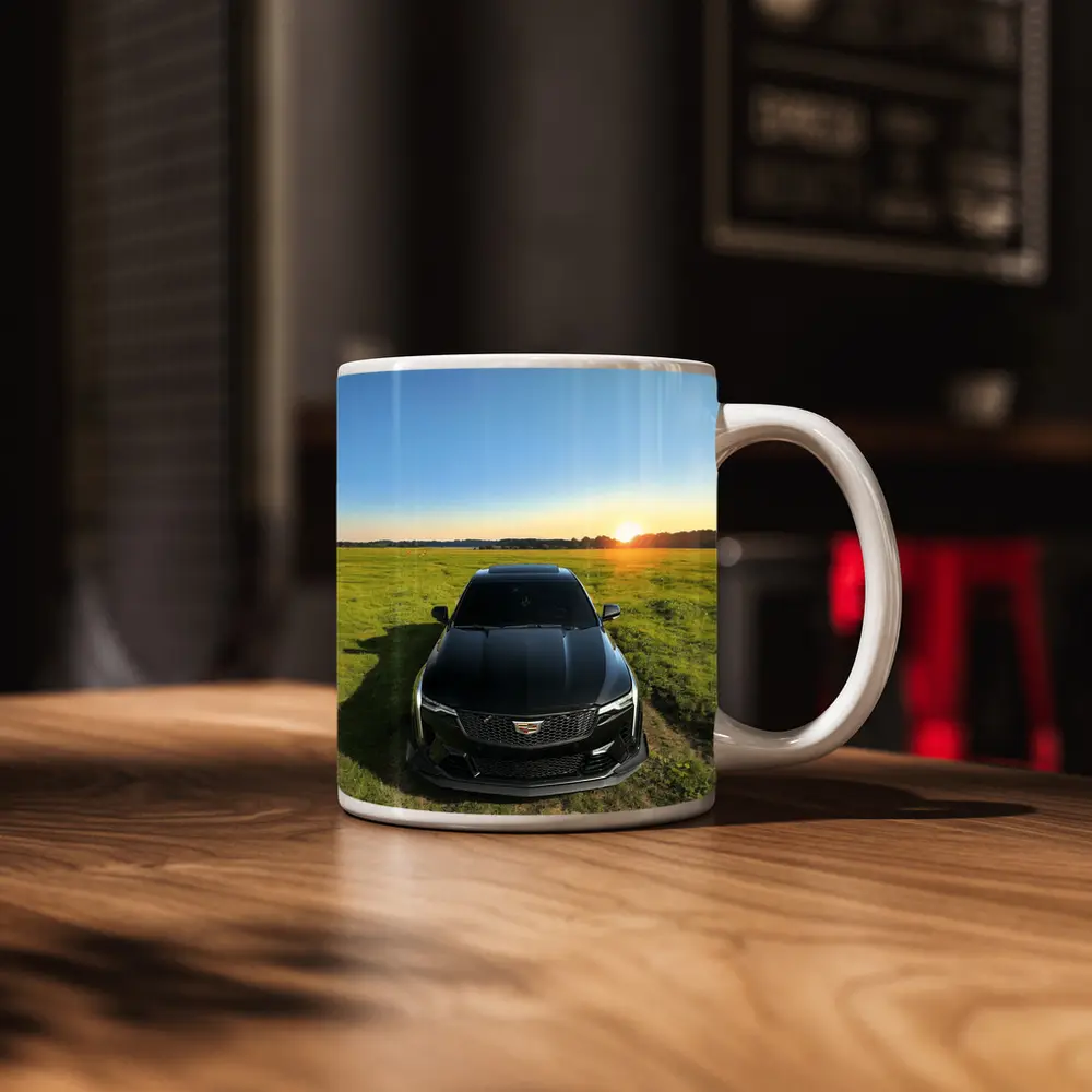 Cadillac CT5 Black Sunset Field Front View – Mugs