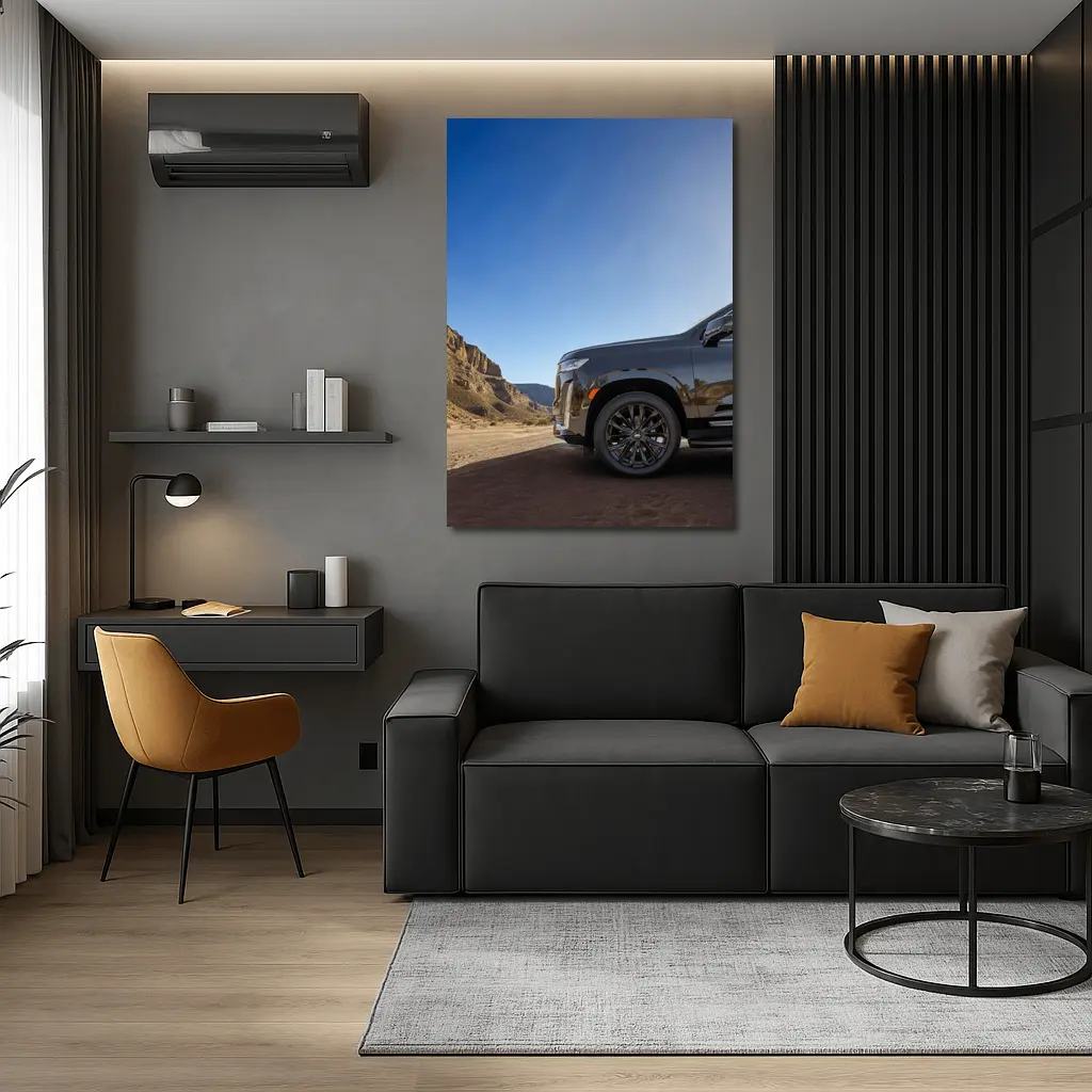 Cadillac Escalade Black Desert Canyon Road – Wall Art