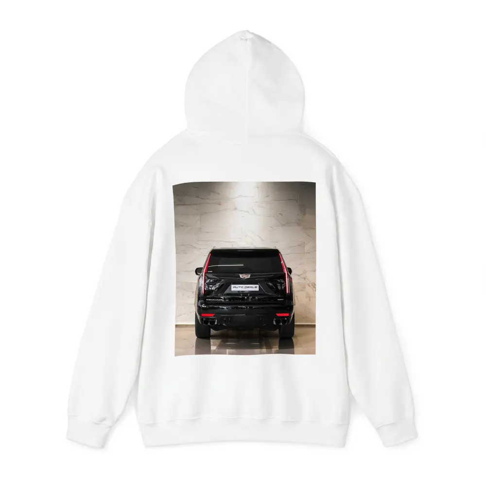 Cadillac Escalade Black Rear Marble Showroom – Hoodies