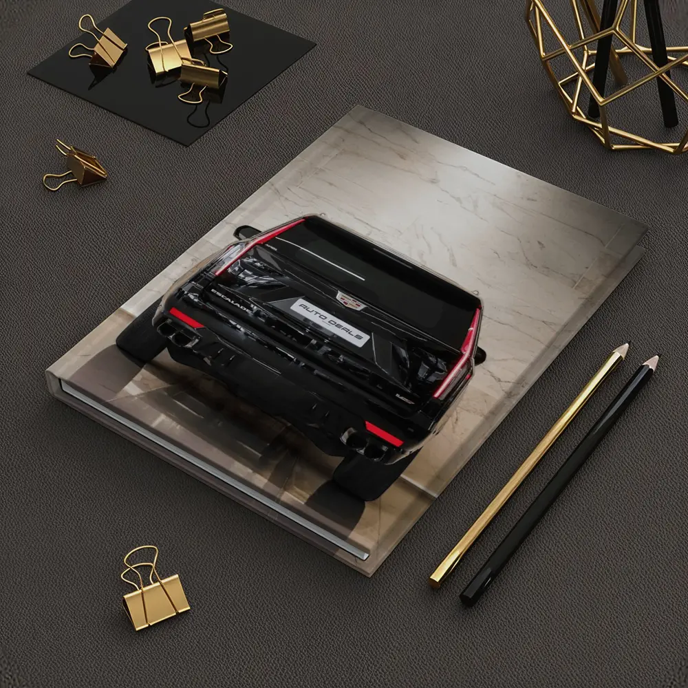 Cadillac Escalade Black Rear Marble Showroom – Notebooks