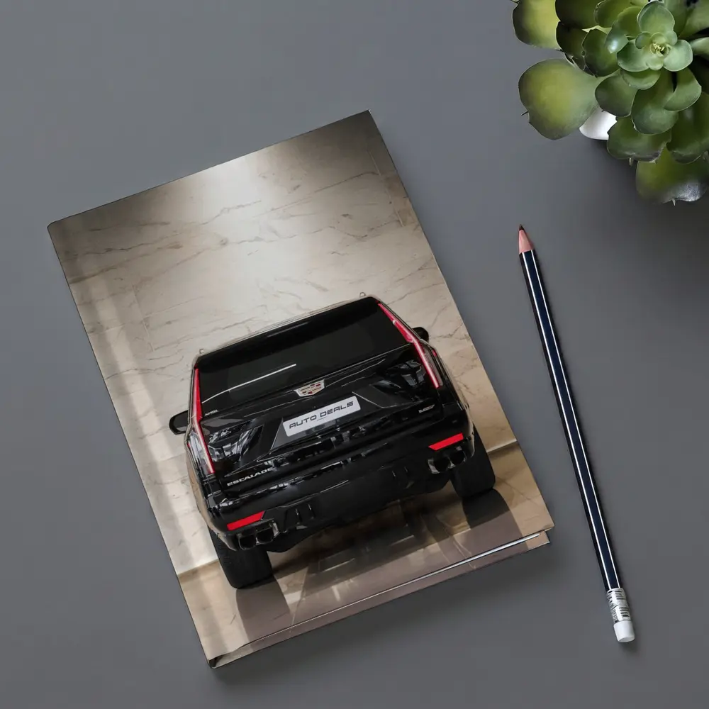 Cadillac Escalade Black Rear Marble Showroom – Notebooks