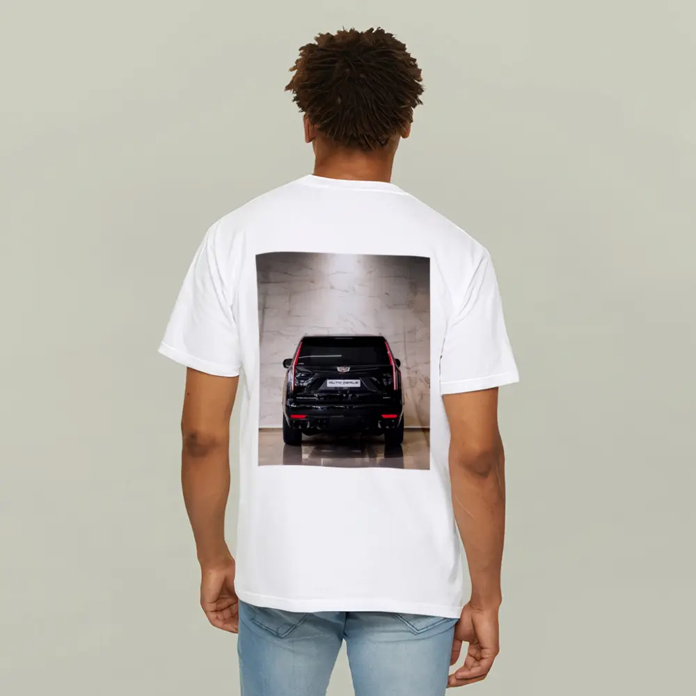 Cadillac Escalade Black Rear Marble Showroom – T-Shirts