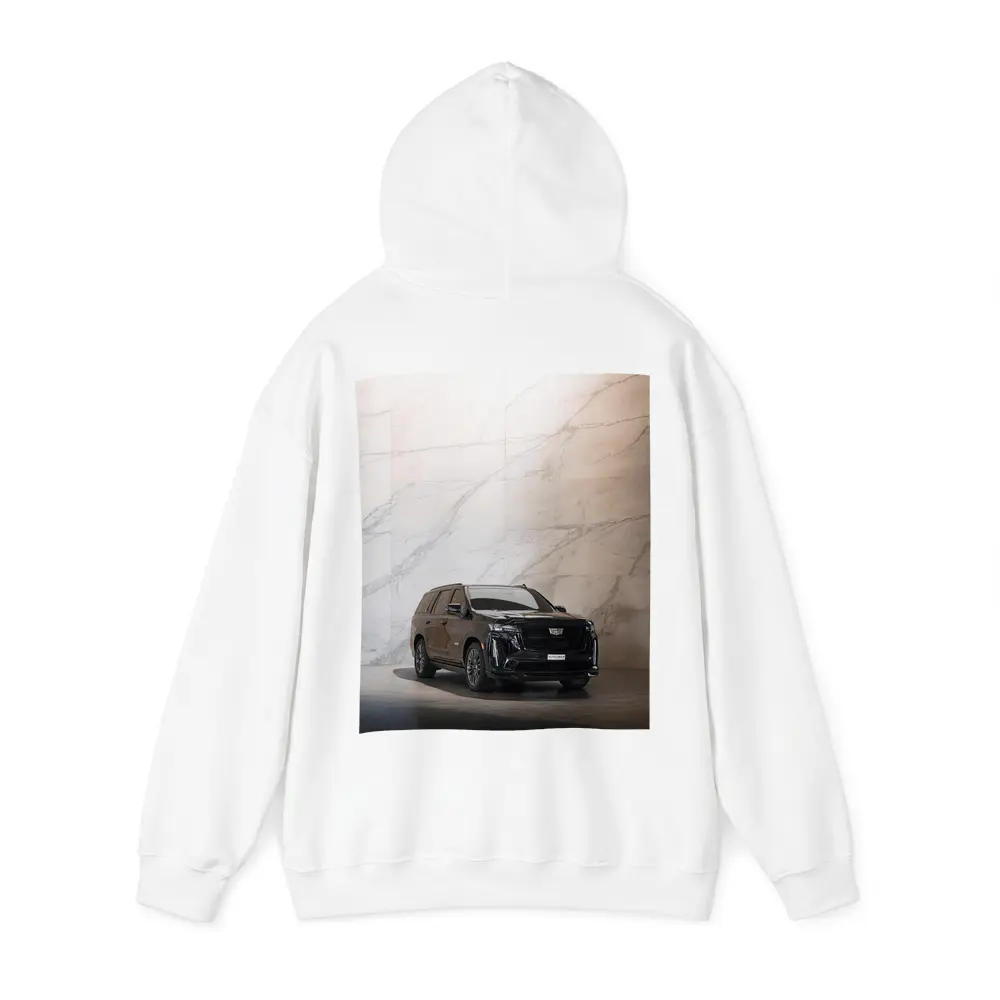 Cadillac Escalade Black Marble Wall Background – Hoodies