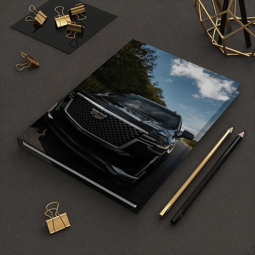 Black Cadillac Escalade on Open Road – Notebooks