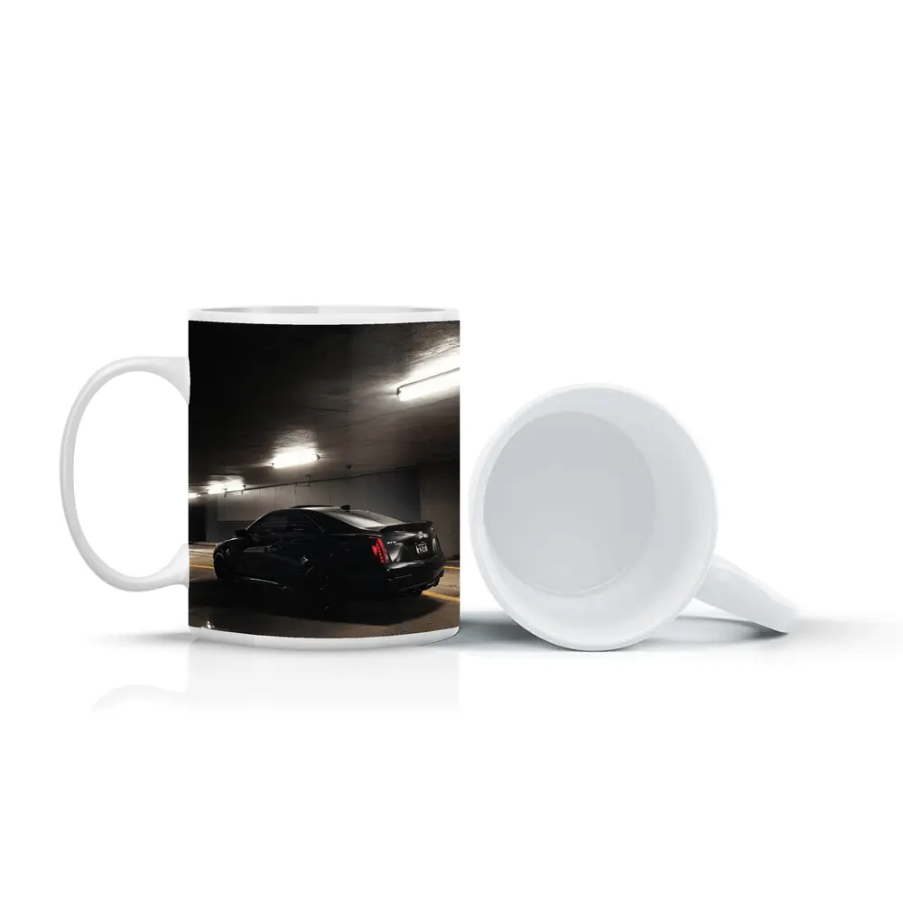 Cadillac ATS Black Coupe Underground Parking – Mugs