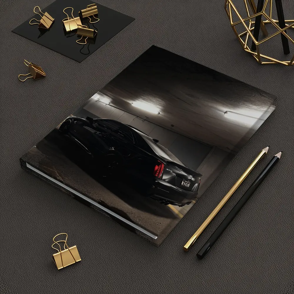 Cadillac ATS Black Coupe Underground Parking – Notebooks
