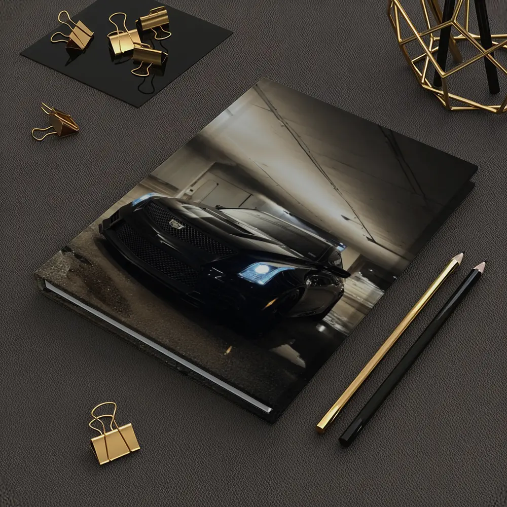 Black Cadillac ATS Underground Parking Garage – Notebooks
