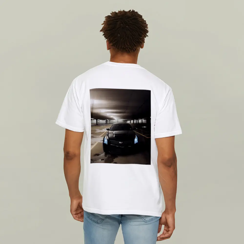 Cadillac ATS Black Underground Parking Garage – T-Shirts