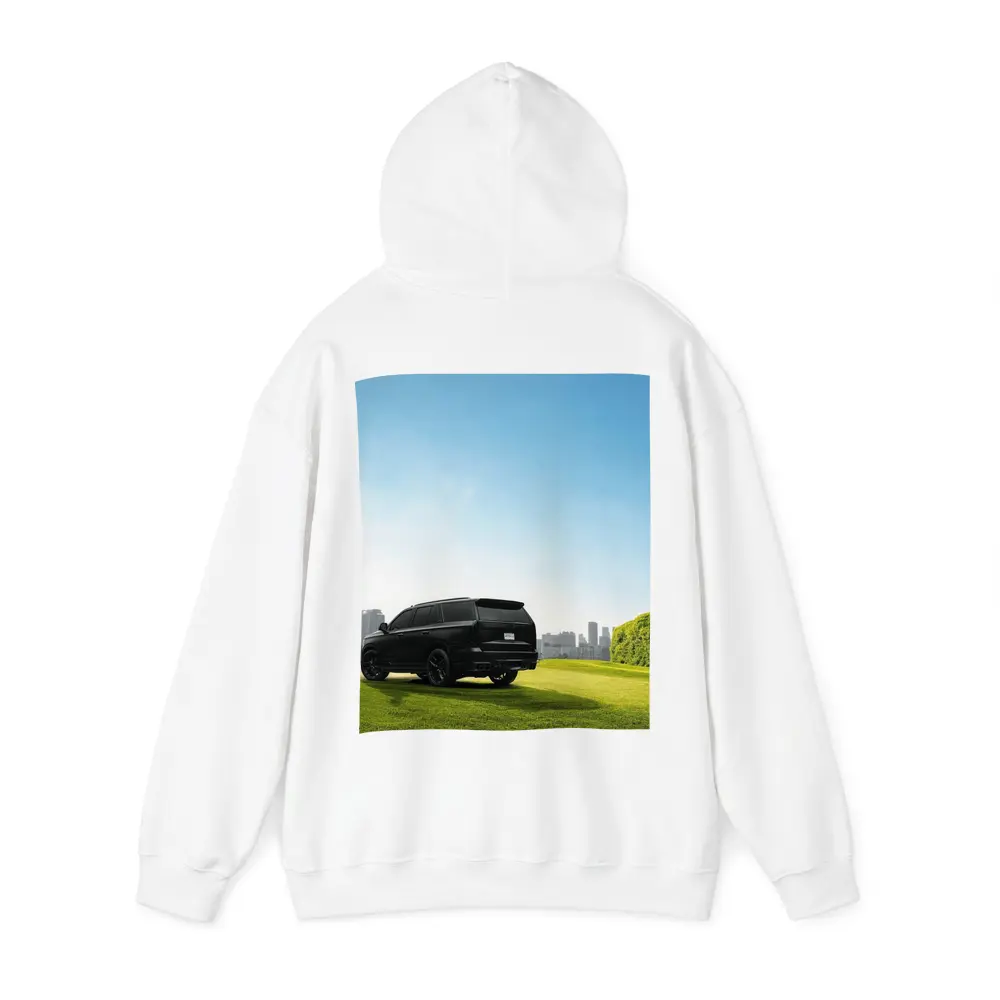 Black Cadillac Escalade Green Field City – Hoodies
