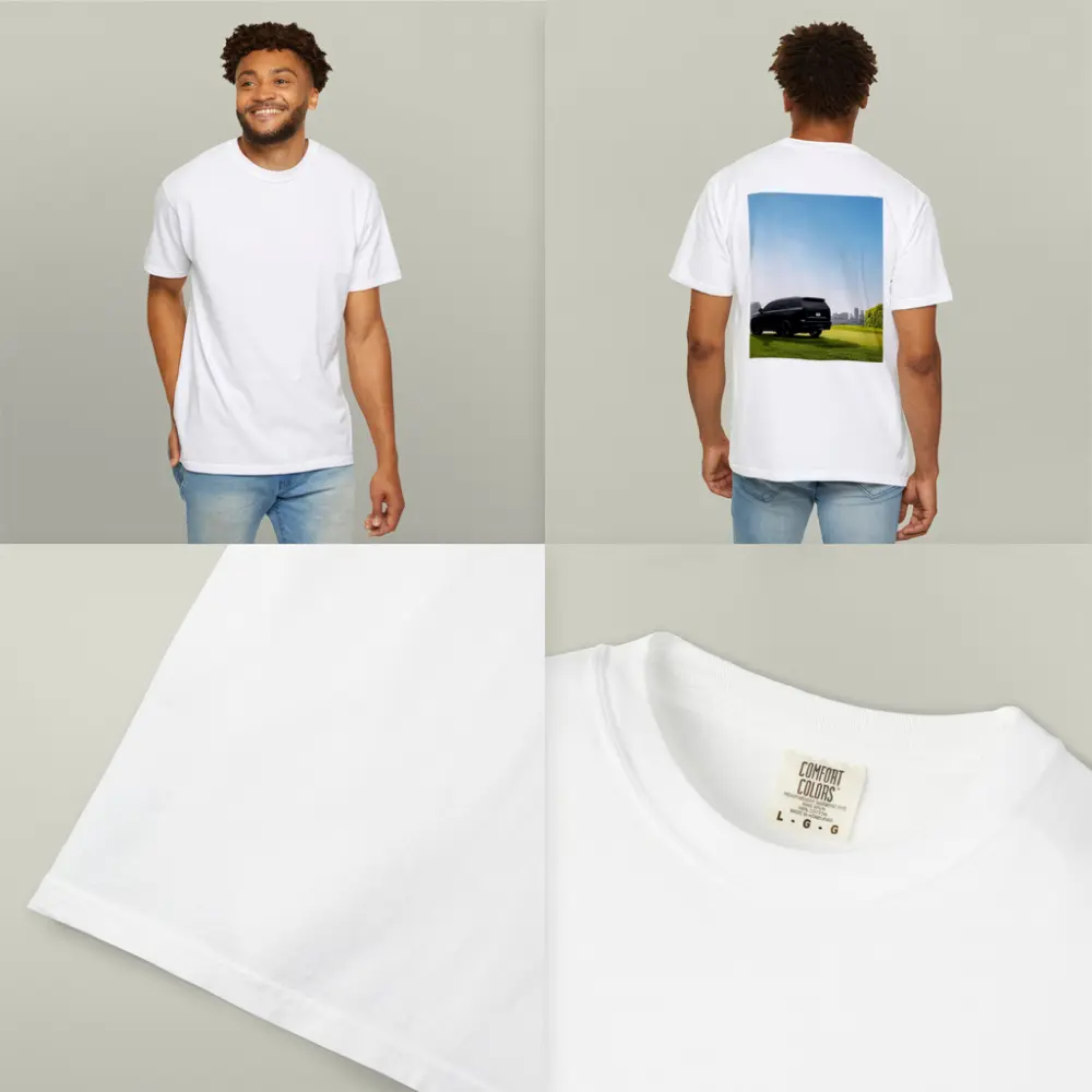 Black Cadillac Escalade Green Field City – T-Shirts