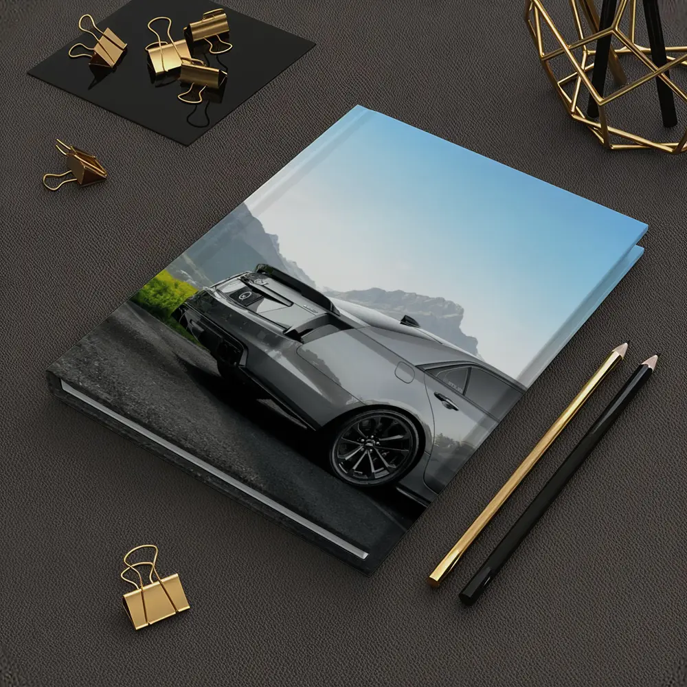 Cadillac CTS Gray Rear Mountain Backdrop – Notebooks
