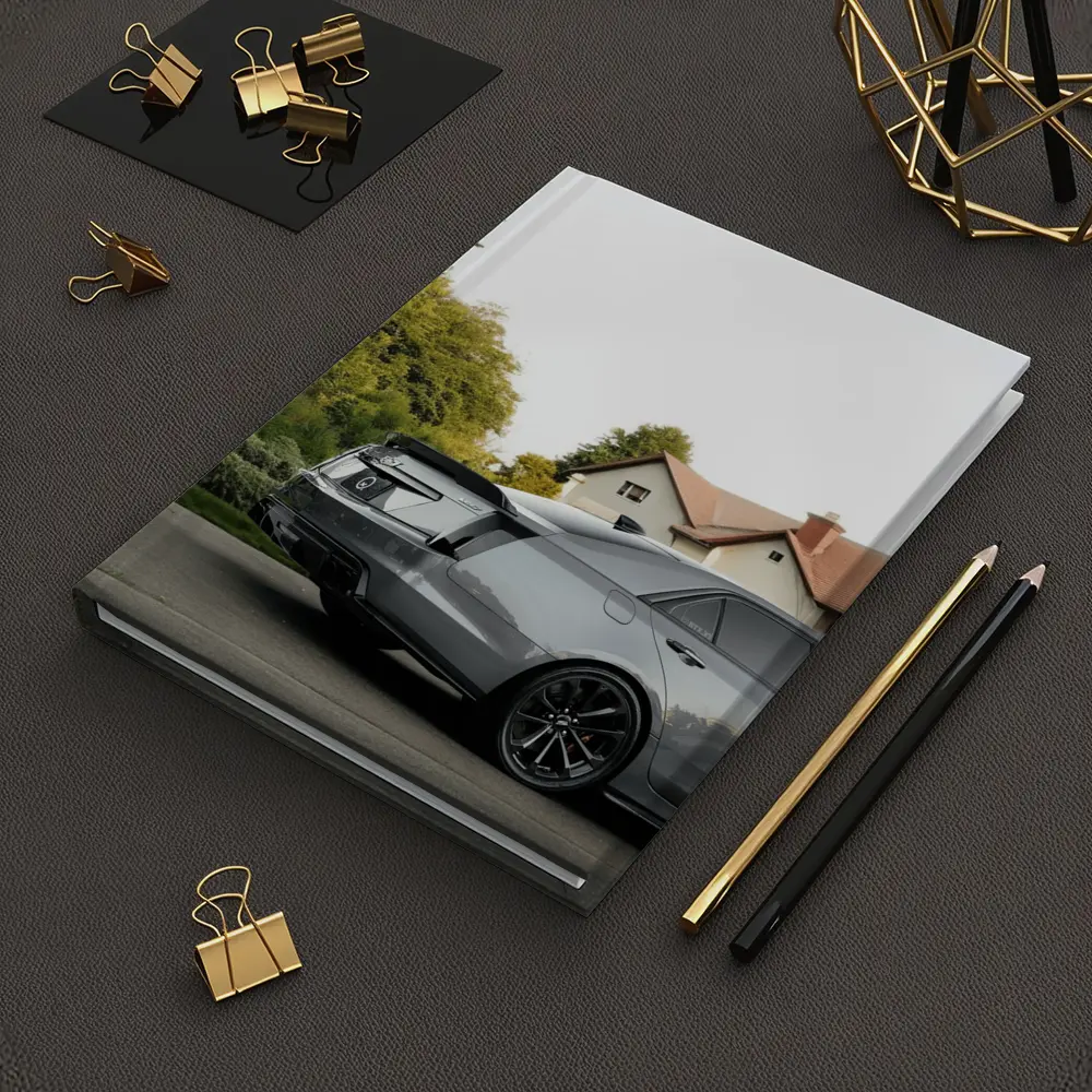 Cadillac ATS Gray Sedan Suburban Neighborhood – Notebooks