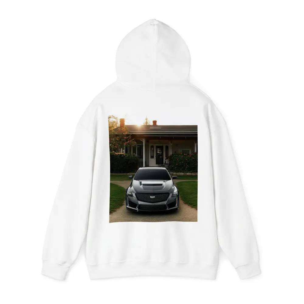 Cadillac CTS Gray Car Village Driveway – Hoodies
