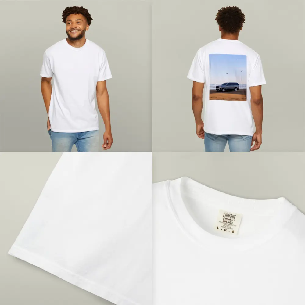Cadillac Escalade Gray SUV Beach Shore – T-Shirts