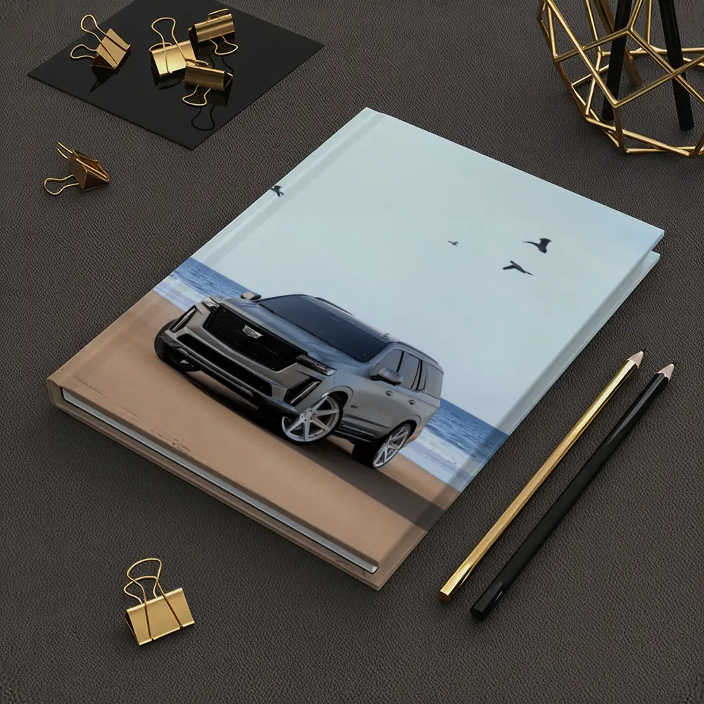 Cadillac Escalade Gray SUV Beach Shore – Notebooks