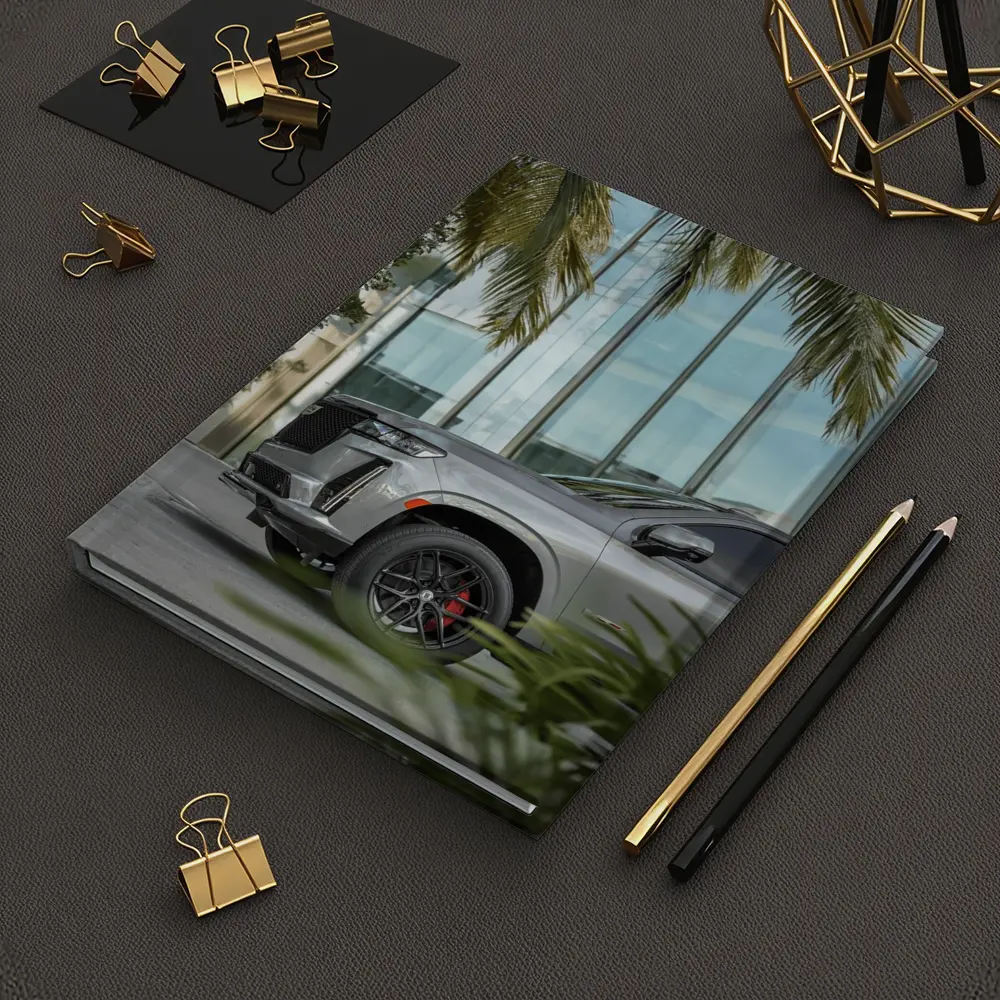 Cadillac Escalade Gray SUV Palm Tree – Notebooks