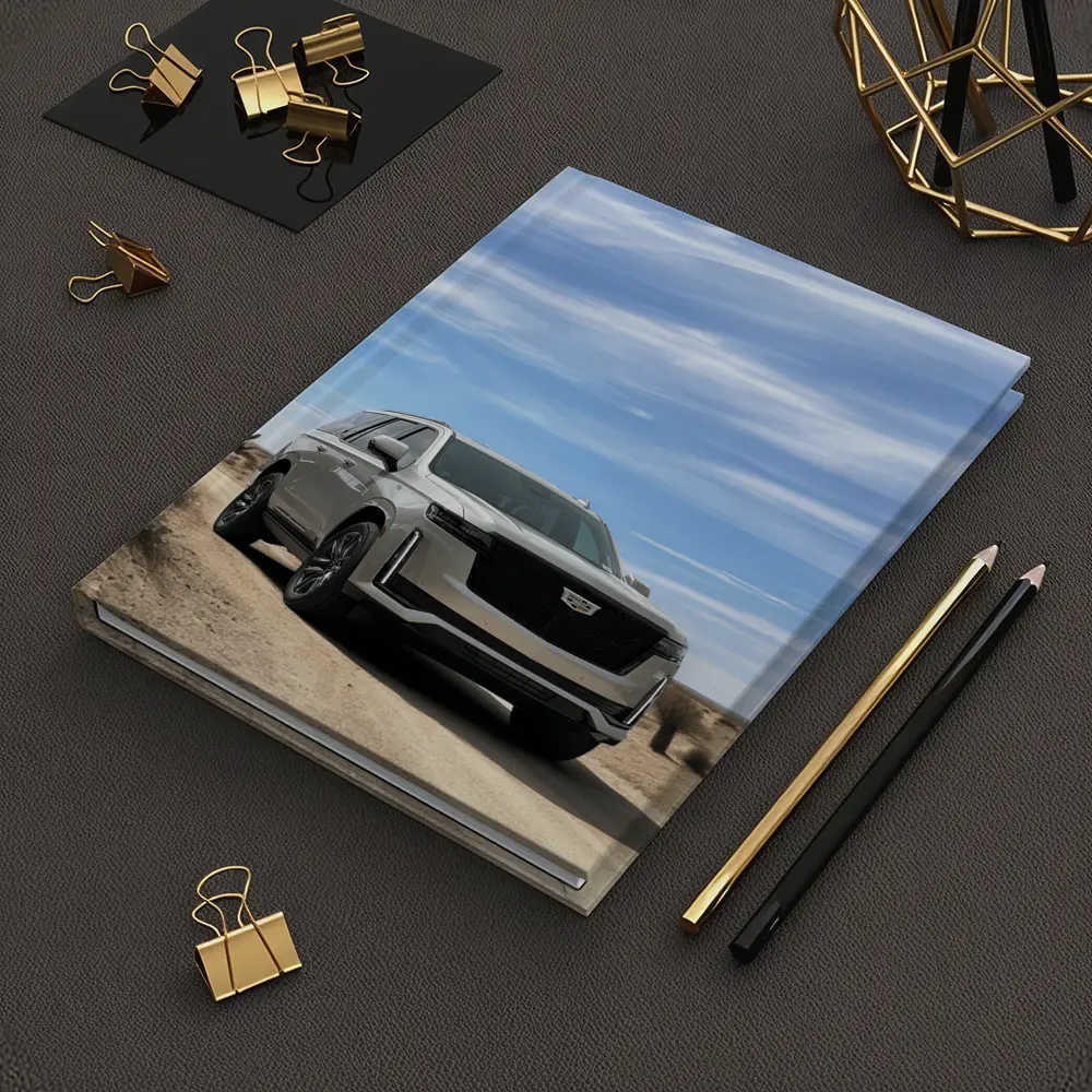 Cadillac Escalade Desert Road Blue Sky – Notebooks