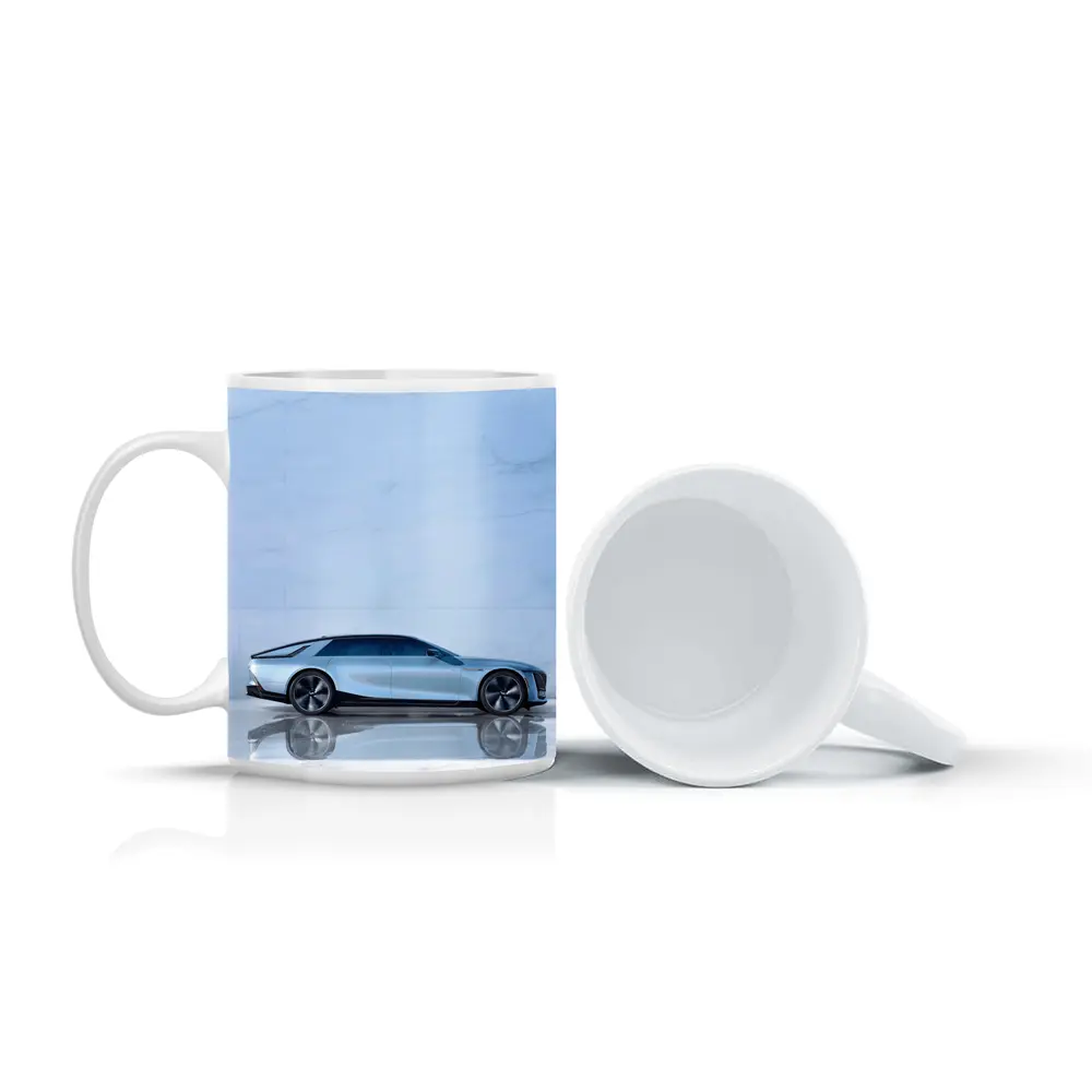 Cadillac Concept Car Marble Studio Side View – Mugs