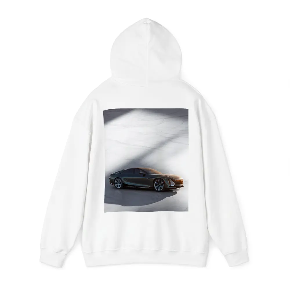 Cadillac Celestiq Concept on Marble Floor – Hoodies