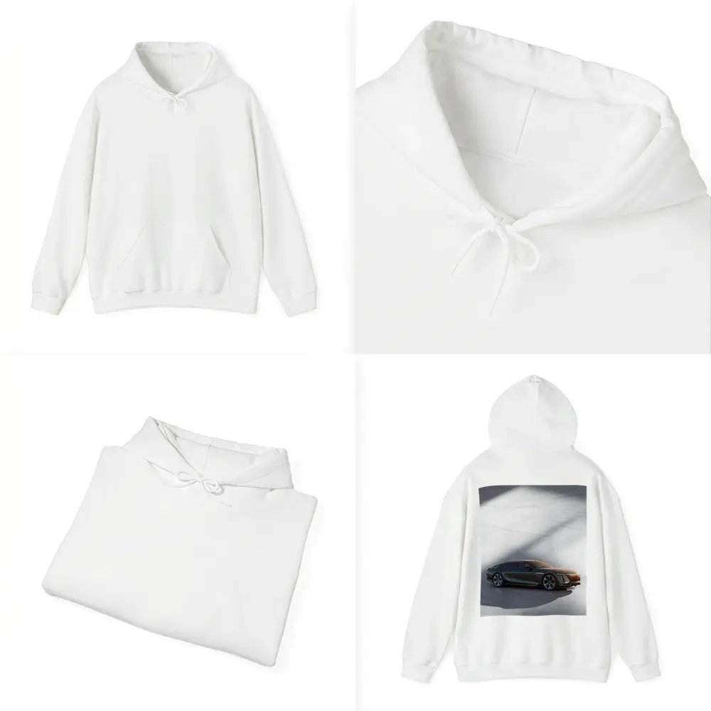 Cadillac Celestiq Concept on Marble Floor – Hoodies