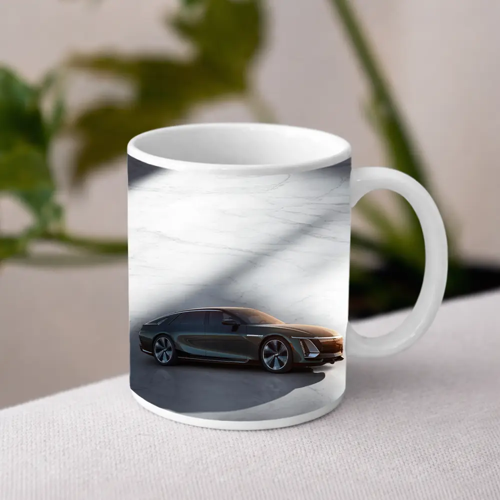 Cadillac Celestiq Concept on Marble Floor – Mugs