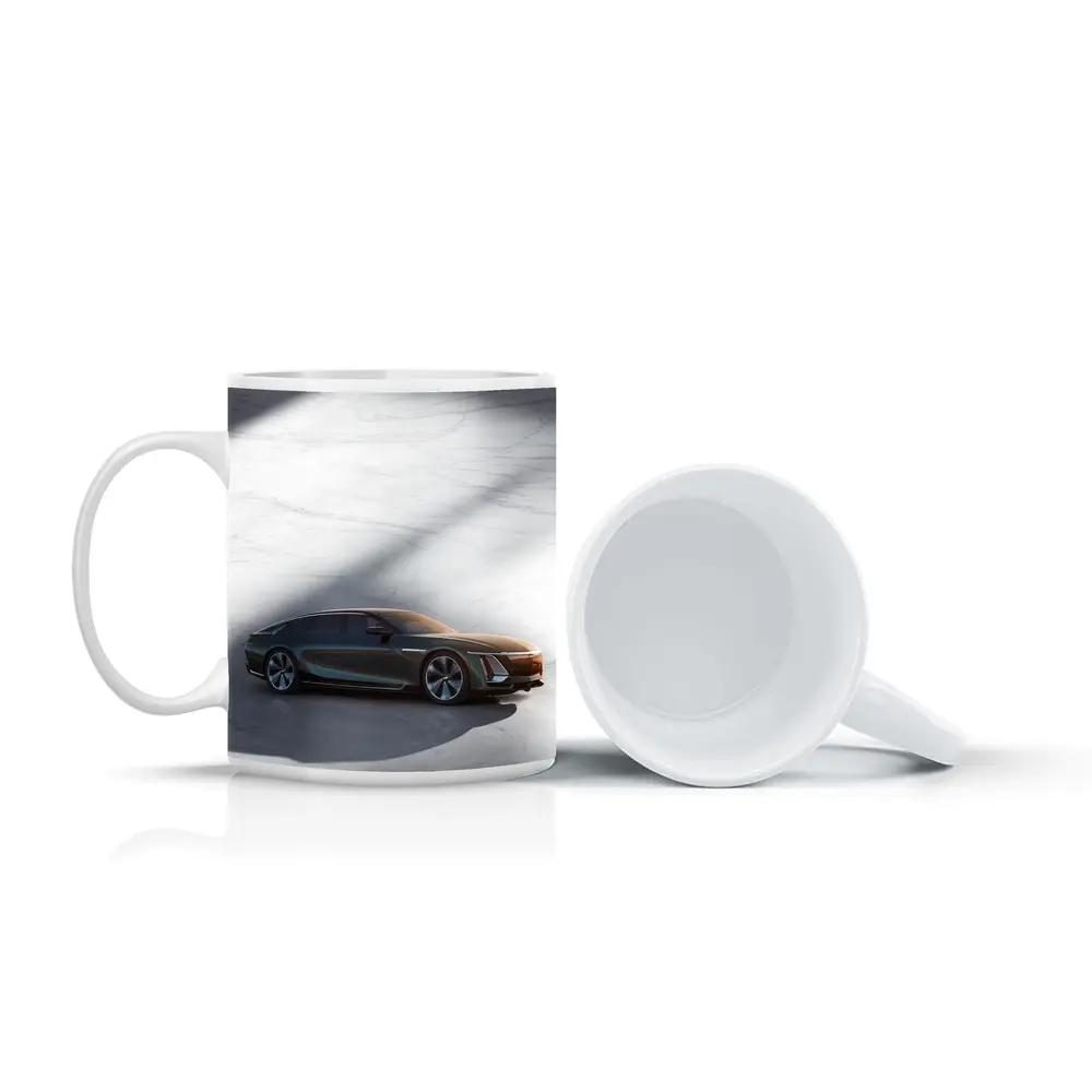 Cadillac Celestiq Concept on Marble Floor – Mugs