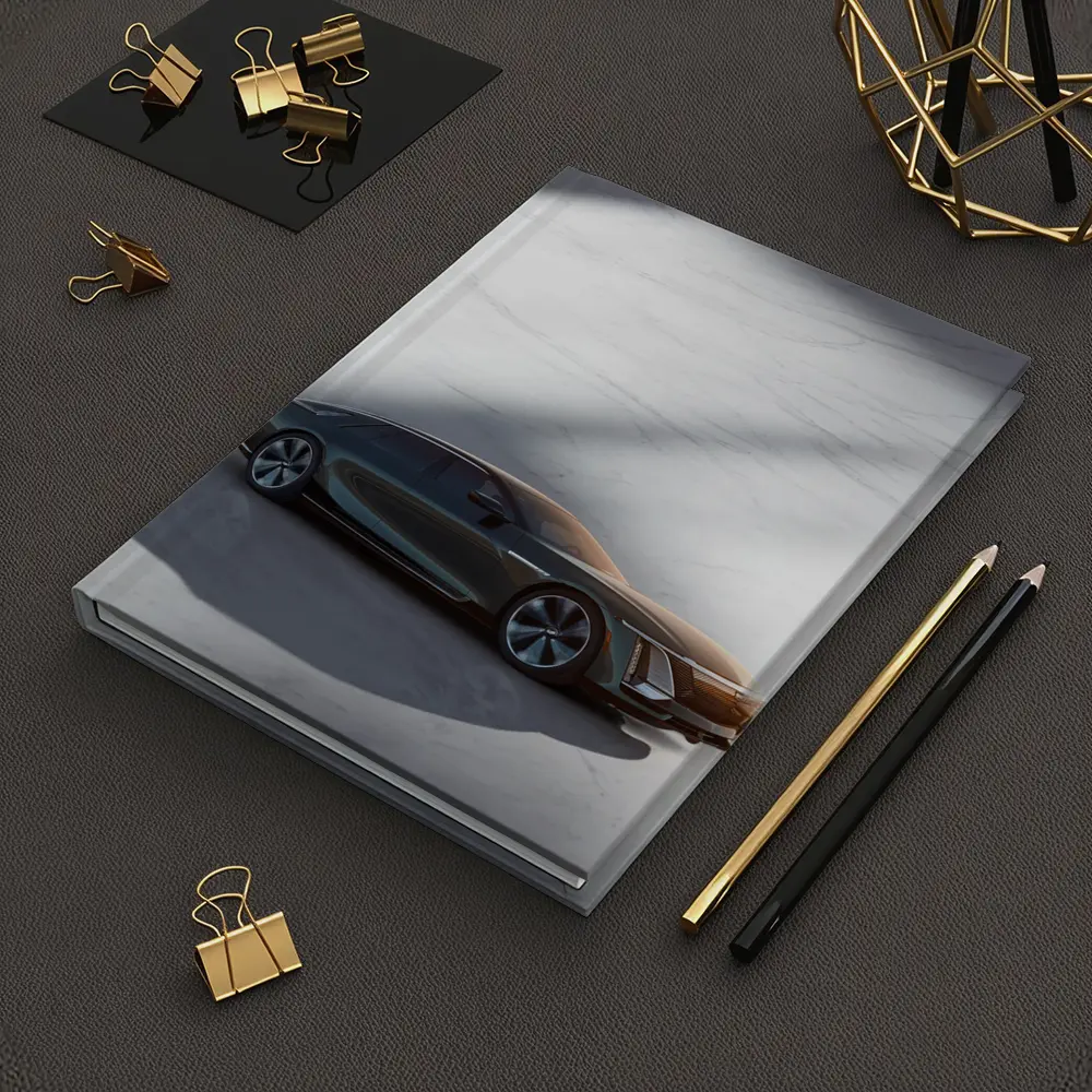 Cadillac Celestiq Concept on Marble Floor – Notebooks