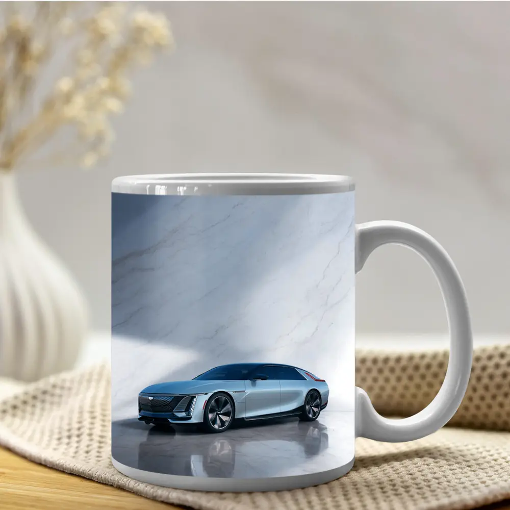 Cadillac Celestiq Concept Silver Marble Studio – Mugs