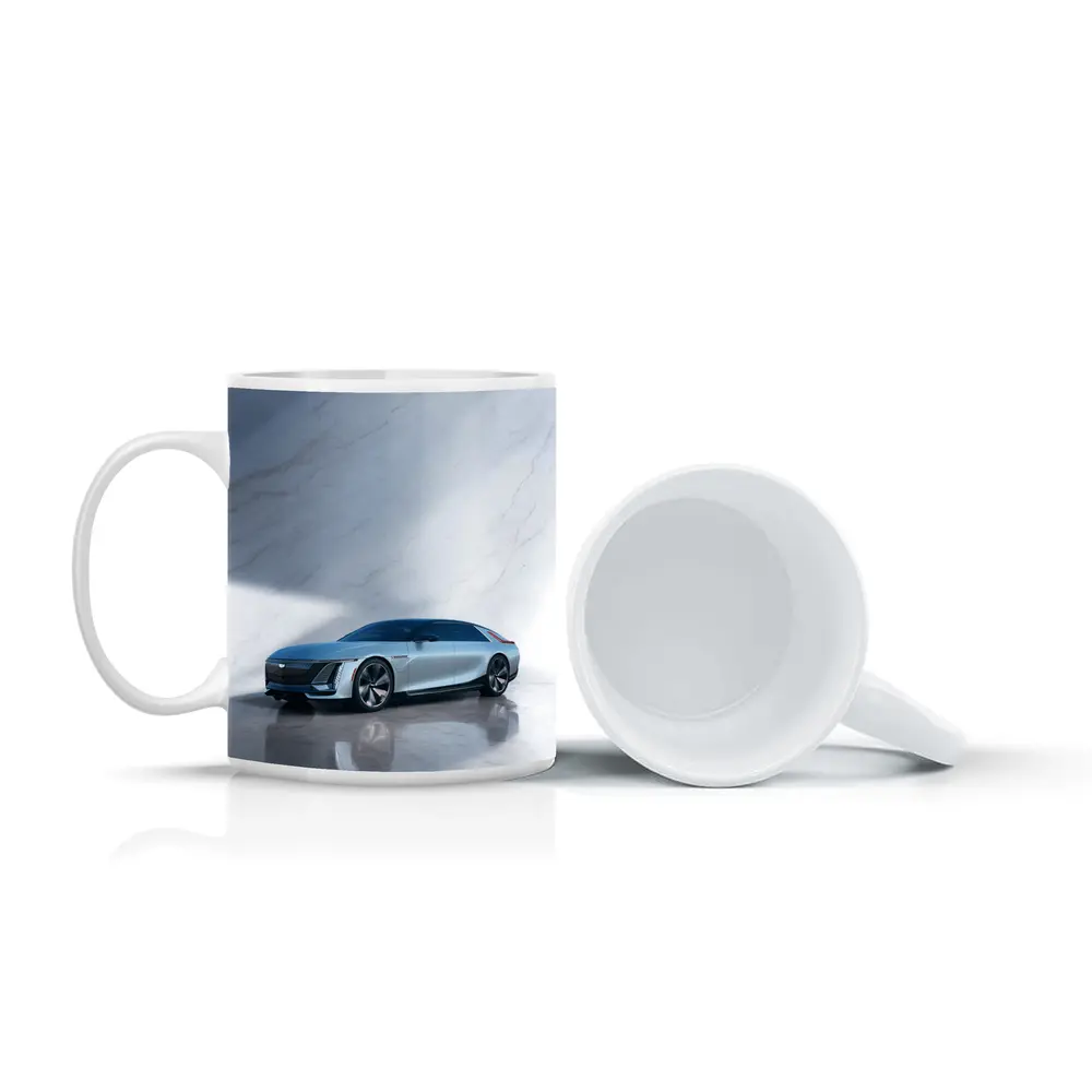 Cadillac Celestiq Concept Silver Marble Studio – Mugs