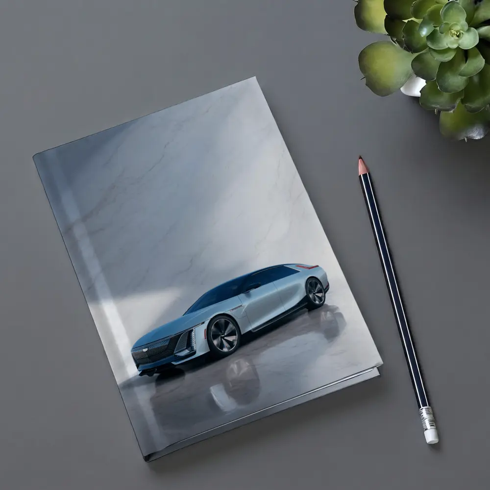 Cadillac Celestiq Concept Silver Marble Studio – Notebooks
