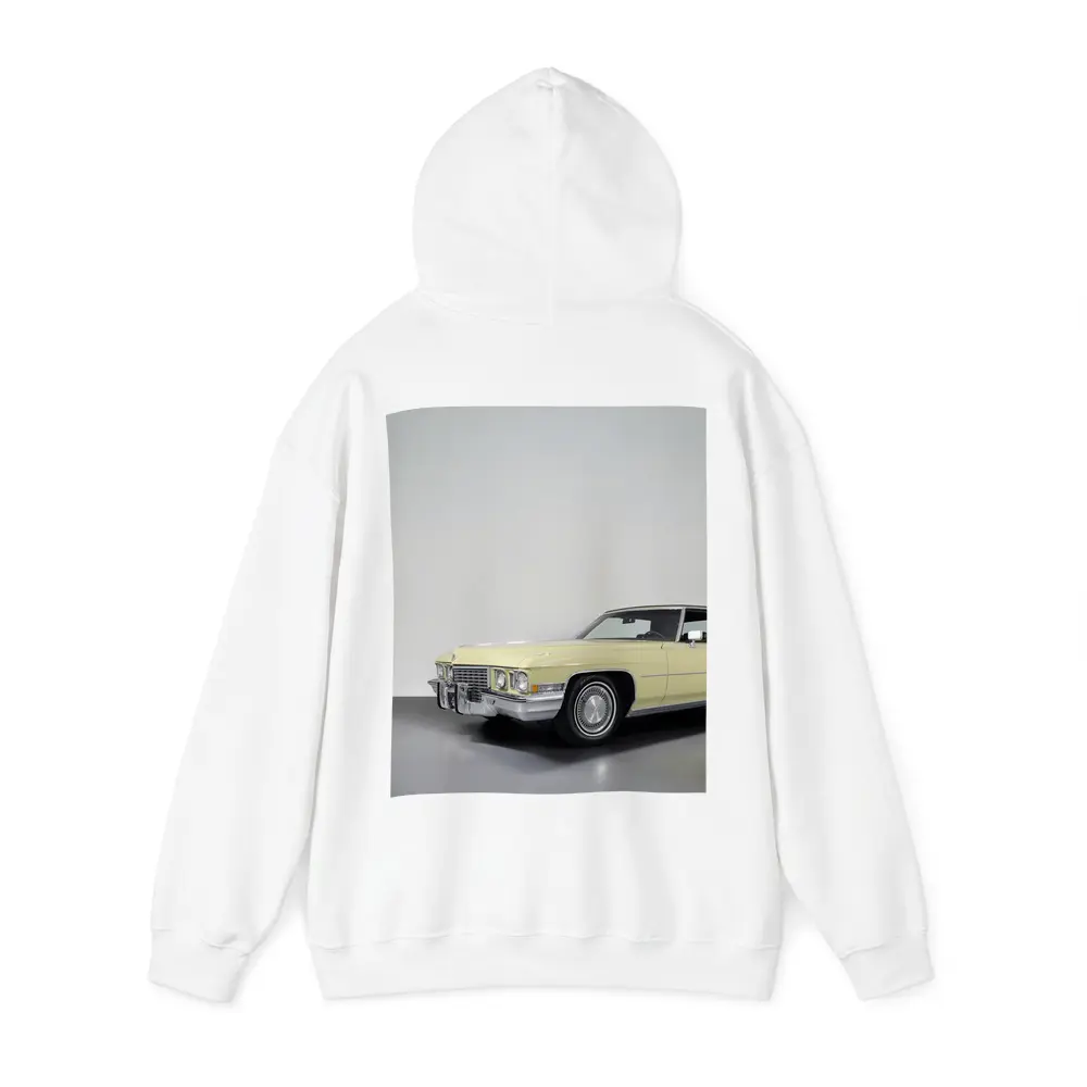 Cadillac DeVille Classic Yellow Studio Shot – Hoodies