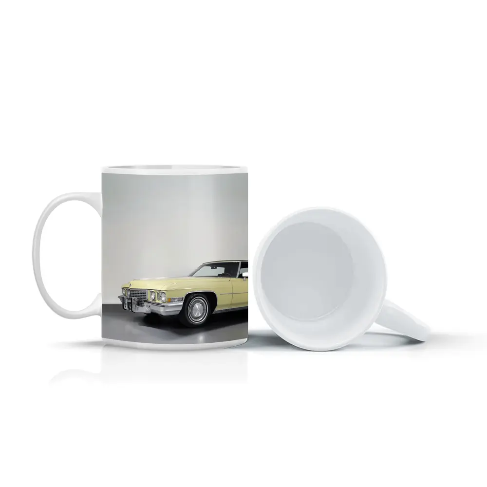 Cadillac DeVille Classic Yellow Studio Shot – Mugs