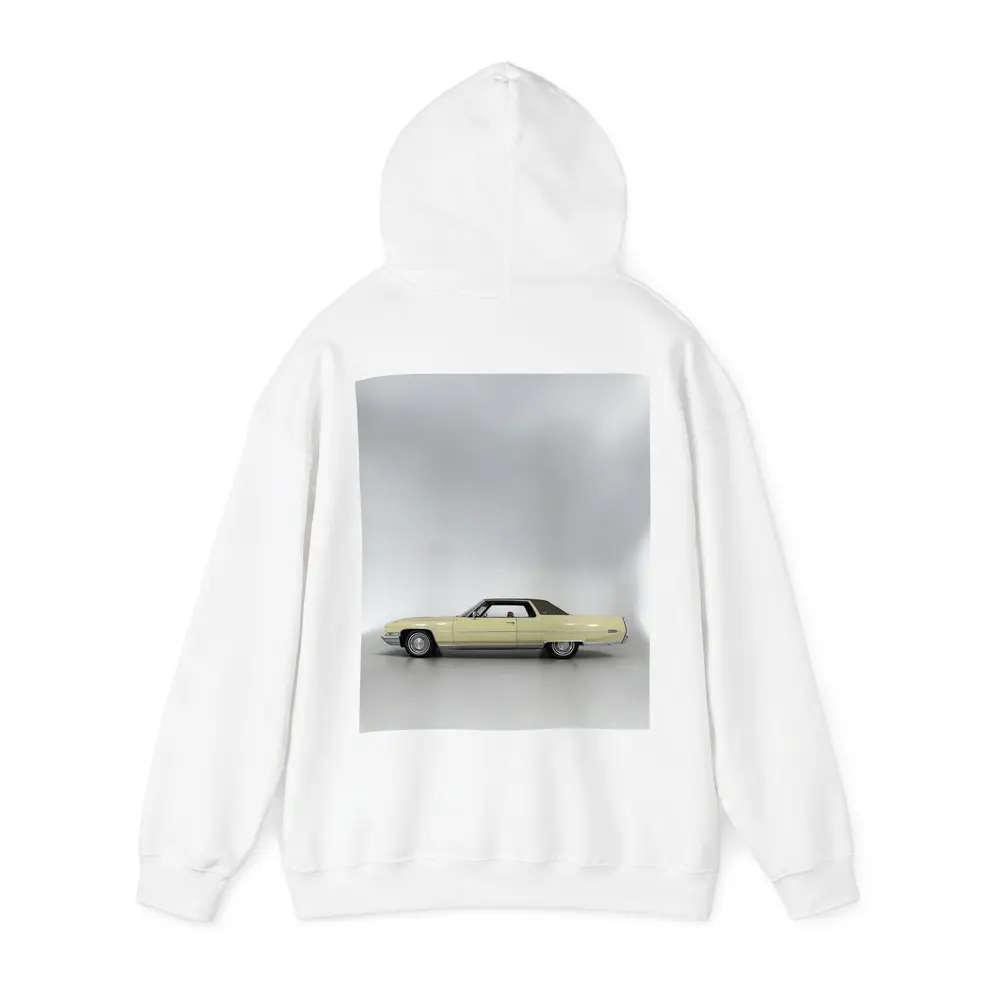Classic Yellow Cadillac Coupe Studio Shot – Hoodies