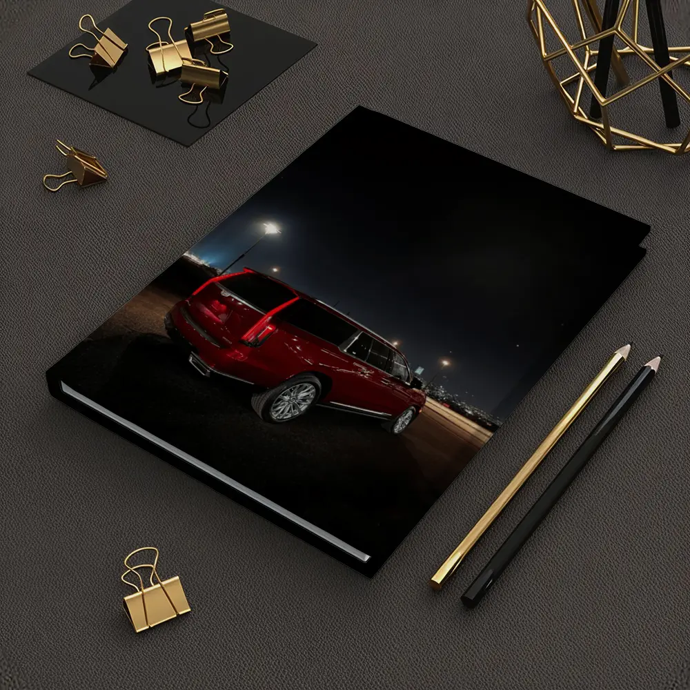 Cadillac Escalade Red Night City Lights – Notebooks