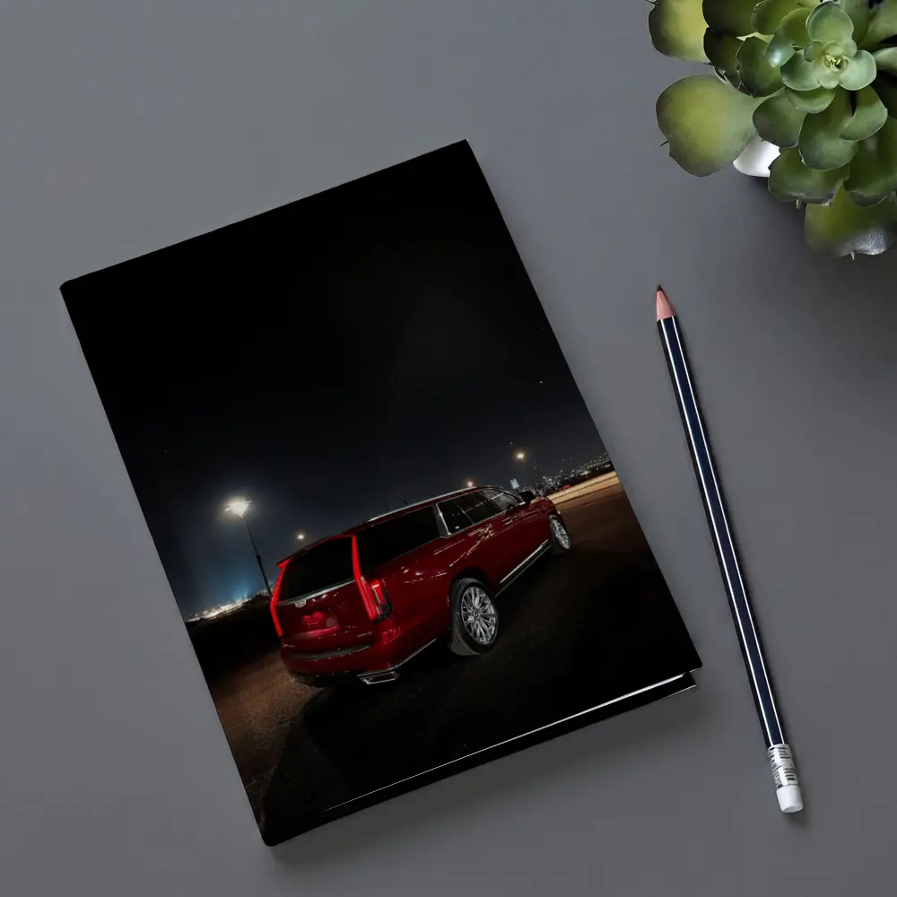 Cadillac Escalade Red Night City Lights – Notebooks