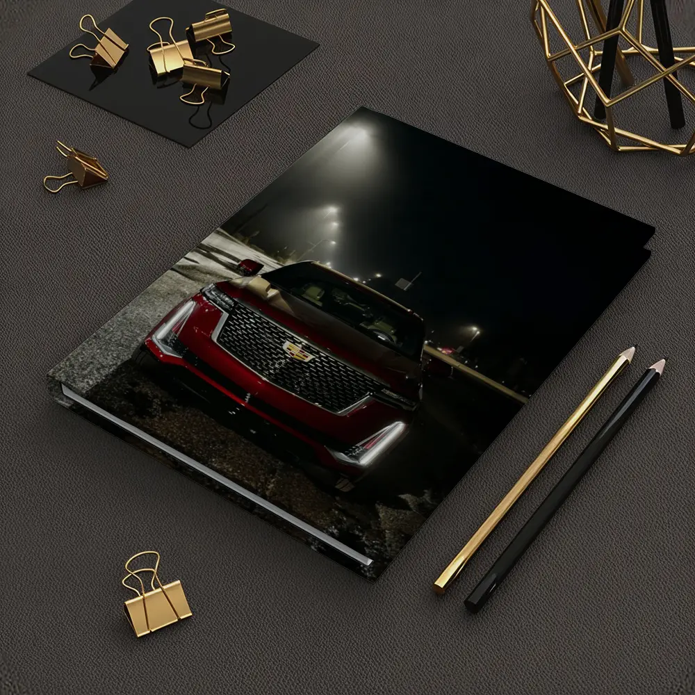 Cadillac Escalade Red Front Night Street – Notebooks