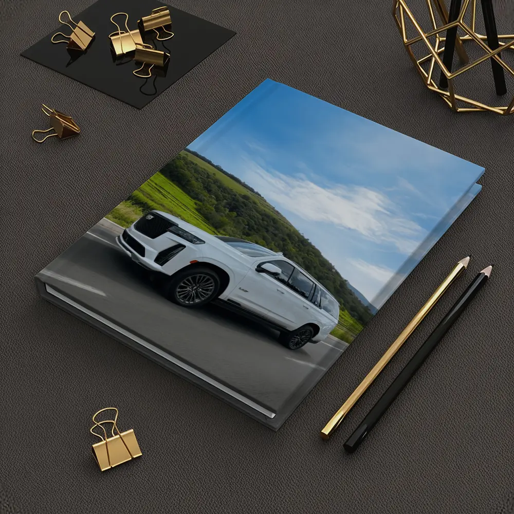 Cadillac Escalade White SUV Green Hills – Notebooks