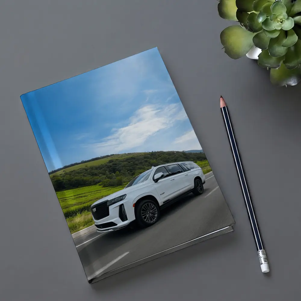 Cadillac Escalade White SUV Green Hills – Notebooks